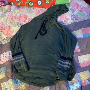 Long Sleeve Hooded Shirt